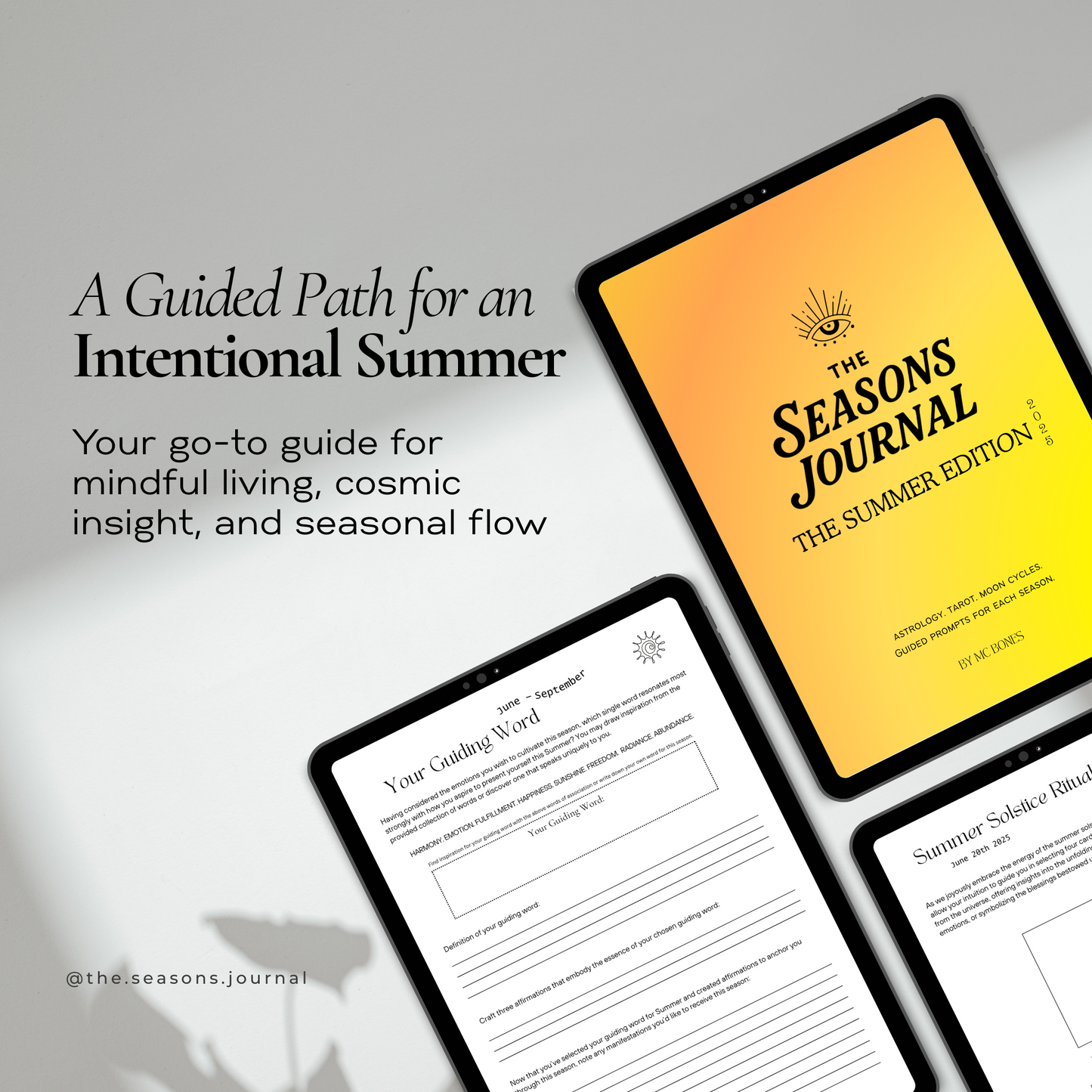 The Seasons Journal, Summer Edition DIGITAL